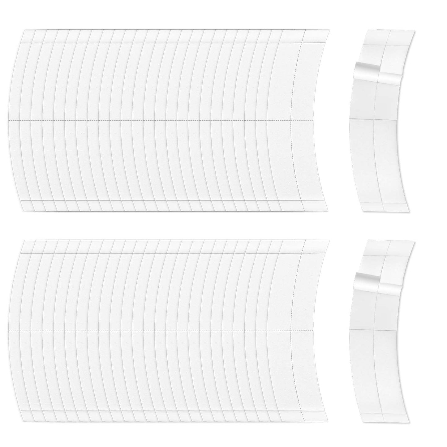 Giantree 50 Pcs Wig Tape for Lace, Wig Tape Double Sided Ultra Hold Clear Lace Front Adhesive Tape Waterproof Strong Hold Wig Tape for Lace Wigs Toupee Hairpiece