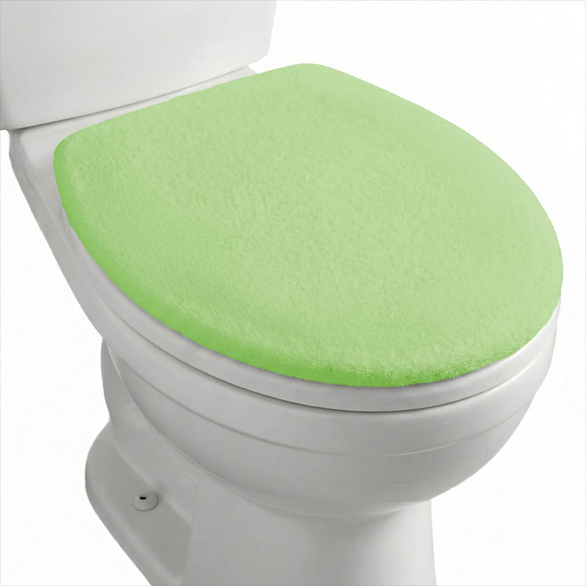 DOPENSPI Toilet Lid Cover, Green, Toilet Seat Cover, Washable, One Size