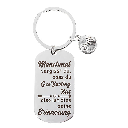 Amaxiu Inspirational Gifts Keyring for Women, Stainless Steel Motivational Keychain Birthday Gifts for Her Encouragement Gifts for Wife Girlfriend Daughters Appreciation Gifts
