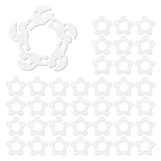 Molain 50 PCS Balloon Clips, Balloon Connectors Clip Holders for Decorating Balloon Arch, Balloon Column Stand and Balloon Flowers Birthday Wedding Baby Shower Party Decorations(8.3x8cm)
