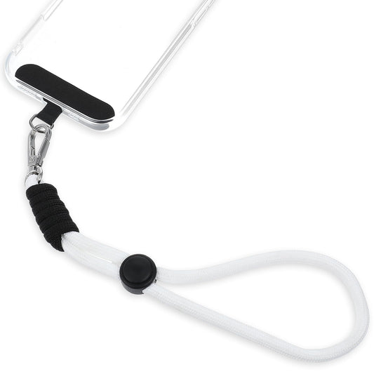HJZHII Mobile Phone Chain Short, Universal Mobile Phone Chain, Adjustable Hand Strap, Mobile Phone Chain, Mobile Phone Strap, Adjustable for Wrist Most Phones, Anti-Loss with Ultra Thin Patch