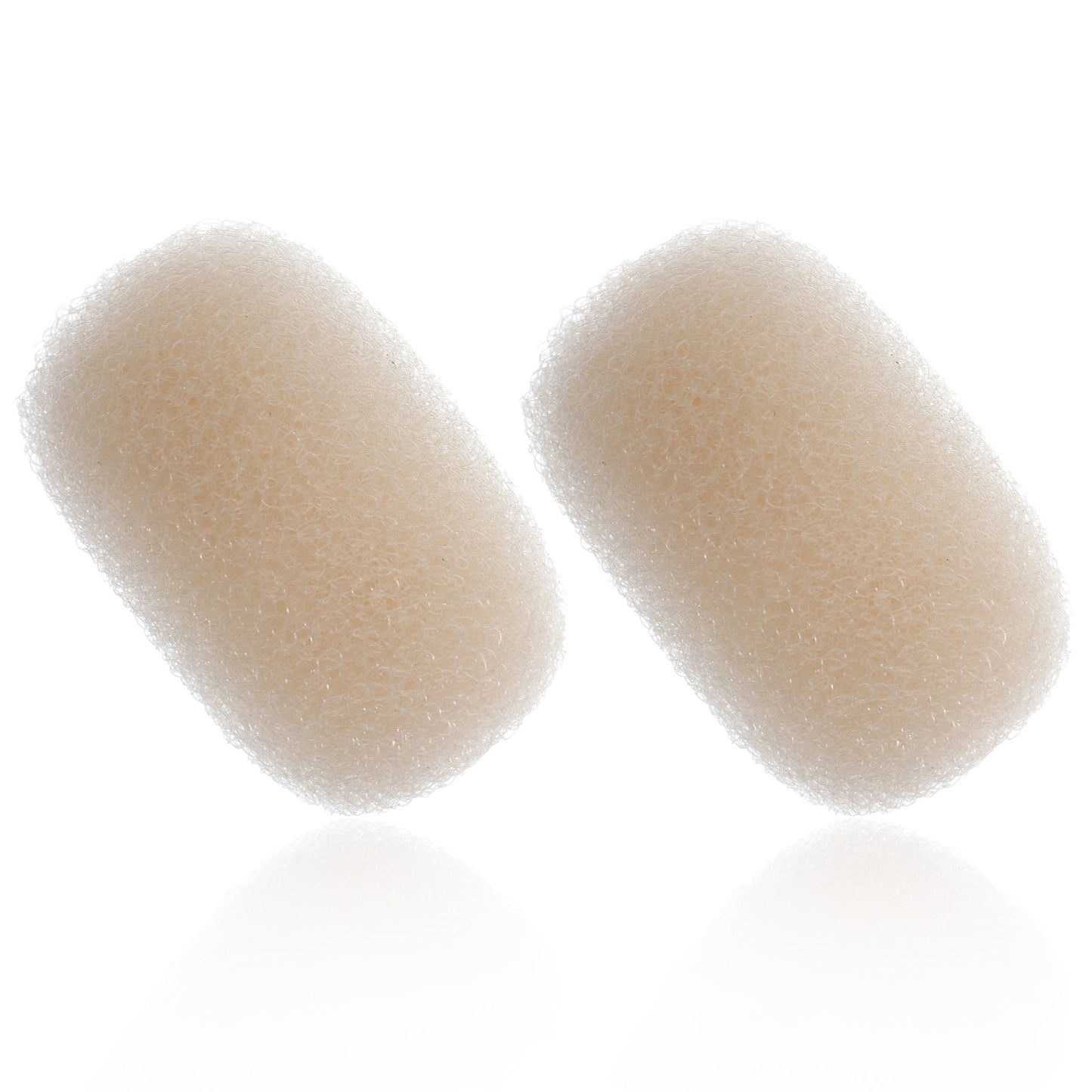 JIEYAO 2Pcs Bump It Up Volume Inserts Hair Combs, Fluffy Hair Maker Beehive Hair Style Tool Base Styling Clip Accessories for Women(Skin)