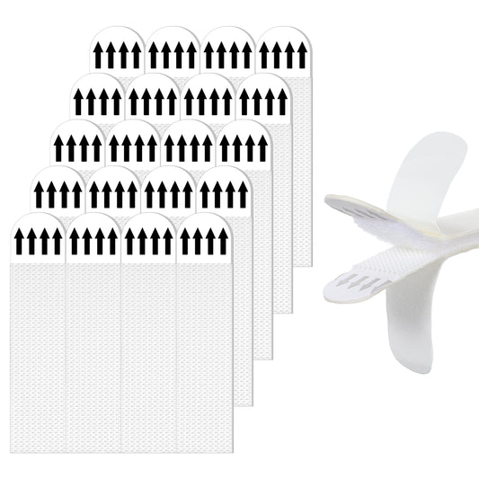 MBAIYO 20Pairs（40 Strips） Heavy Duty Picture Hanging Strips, Damage Free Adhesive Mounting Strip Picture Wall Hanging Strips Wall Adhesive Pictures Hangers for Frames Walls Without Nails