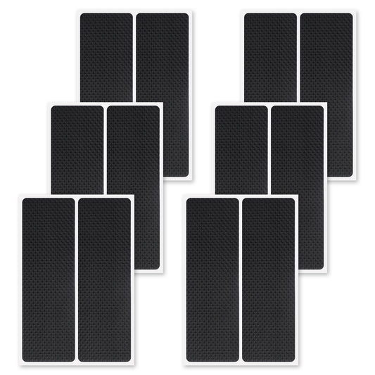 Bewudy 12 Pcs Premium Furniture Pads, Thick Non-Slip Pad Foot Cover Self-Furniture Gripper - Stops Slide - Adhesive Pads – Protectors for Hardwood Floors, Recliners, Sofa, Chairs (5.7×1.85 Inches)