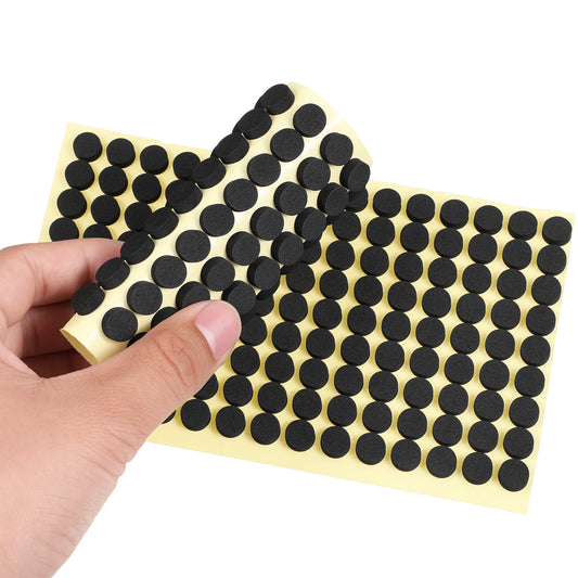 Andibro 504 Pcs Mini Foam Felt Pads, 3/8 Inch Self-Adhesive Felt Dots