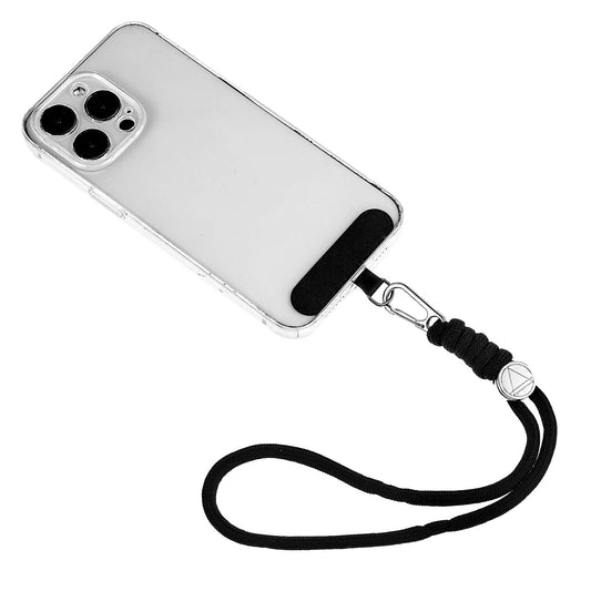 AOZUO Phone Wrist Strap Lanyard, Adjustable Anti-Lost Cell Phone Wristlet Strap with Tether Pad Patch for Mobile Phones