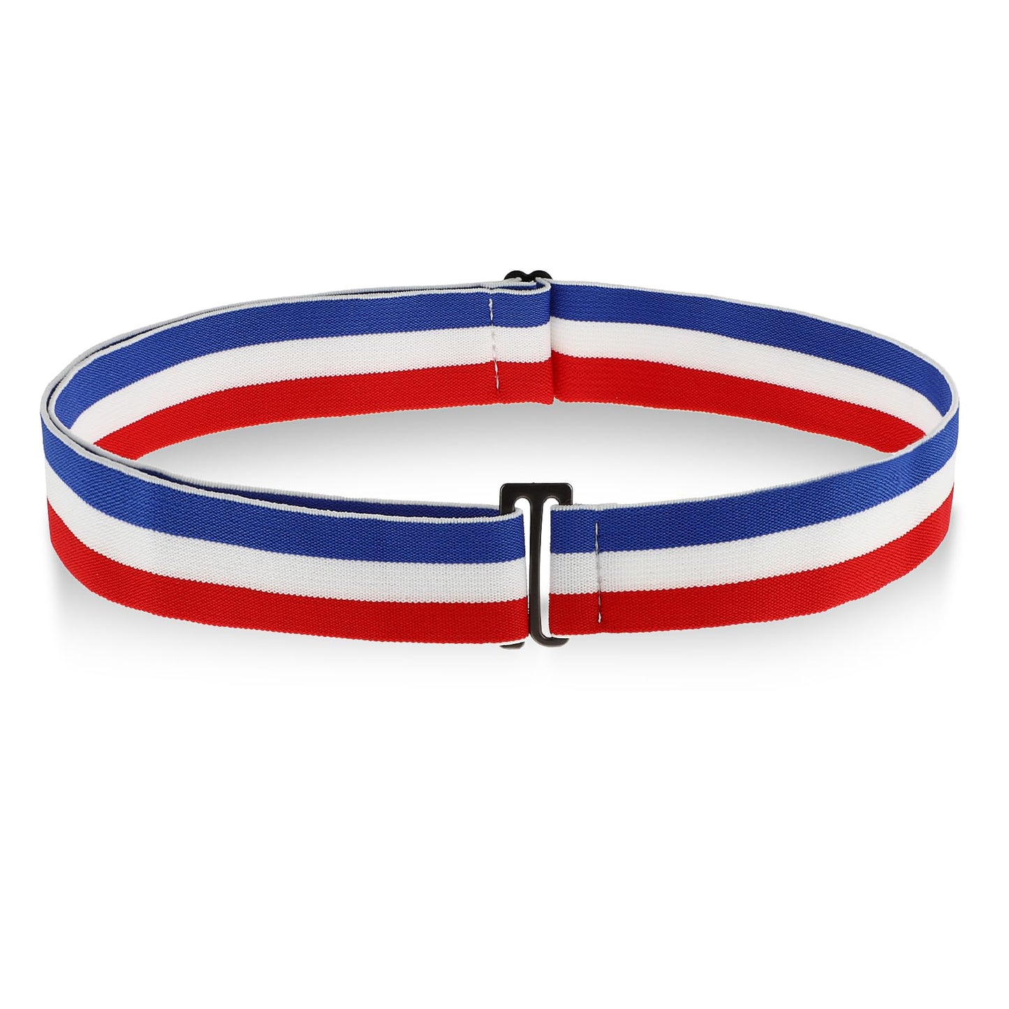 Amaxiu Invisible Stripes Waist Belt for Women(red,blue,white)