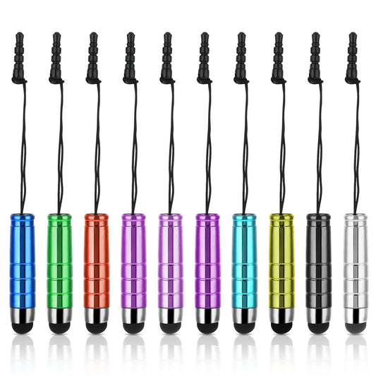 Amabro Stylus Pens for Touch Screens, 10PCS Short Stylus Pen Sets Mini Stylus Touch Pen for Tablets, Smartphones, Mobile Phone All Universal Touchscreen Devices