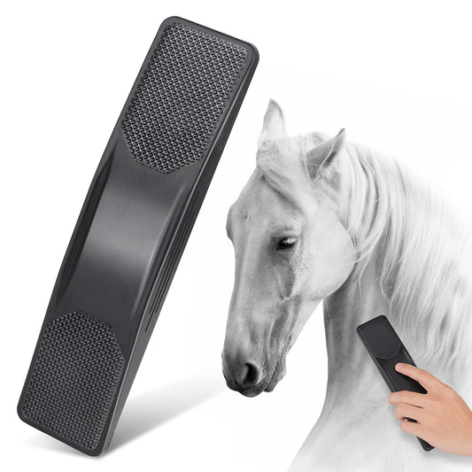 cobee 6 in 1 Horse Grooming Massage Brush, Multifunction Horse Bath Brush Pet Cleaning Brush Horse Shedding Tool Horses Hair Removal Beauty Brush Tool for Horse Goat Cow