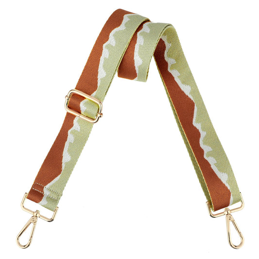 Amabro Purse Strap, 2'' Wide Crossbody Bag Extender Strap Adjustable Handbag Straps Mixed Colors Shoulder Replacement Straps for Women Men Guitar Straps, Messenger Bag Straps