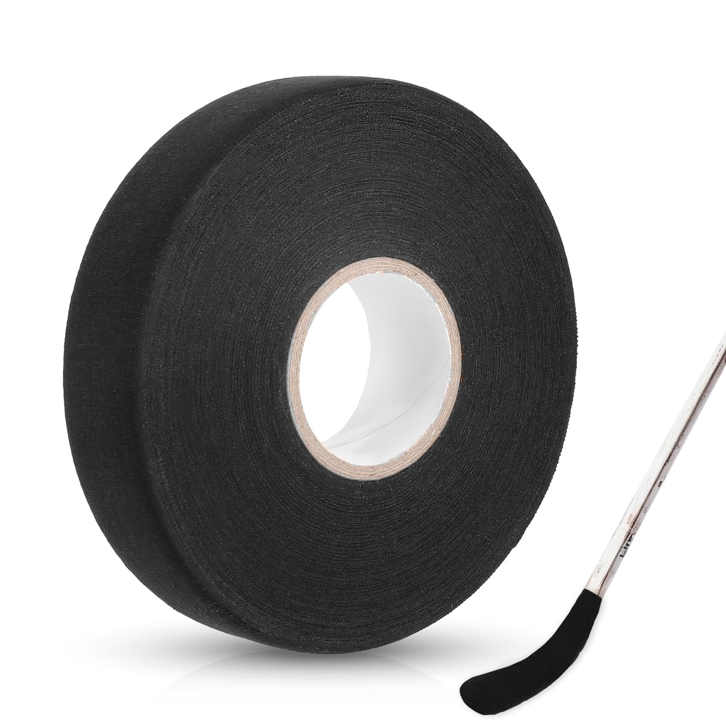 simarro Racket Tape, Non-Slip Tennis Rackets Tape 25 m x 25 mm Self-Adhesive Grip Tape Sports Grip Tape for Hockey Rackets, Tennis Rackets, Golf Clubs, Badminton Rackets (Black)