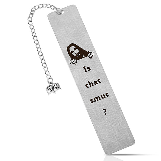Amabro Funny Bookmark Gift, is That SMT Metal Bookmark Book Page Marker Gift with Ruler and Gift Box for Book Lovers Literature Booklish Writer Jesus Easter Birthday Graduation Gift Women Men Friends