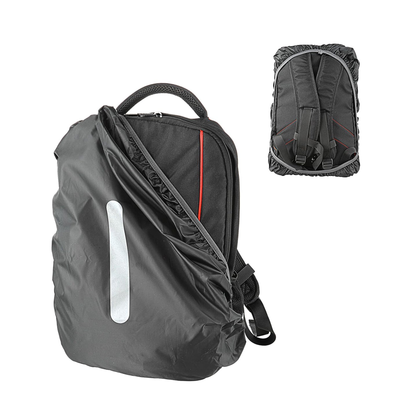 simarro Waterproof Backpack Rain Cover with Reflective Strips, 20L-35L Upgraded Anti-Slip Backpack Rain Cover for Hiking Camping Cycling Traveling Hunting (S)