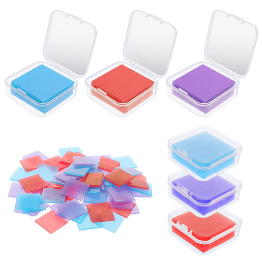cobee 90 Pcs Diamond Art Glue for Diamond Painting, DIY Diamond Painting Wax with Storage Container Box 5D DIY Diamond Art Glue for Diamond Painting Accessories Embroidery Cross Stitch, 2cm/0.78inch