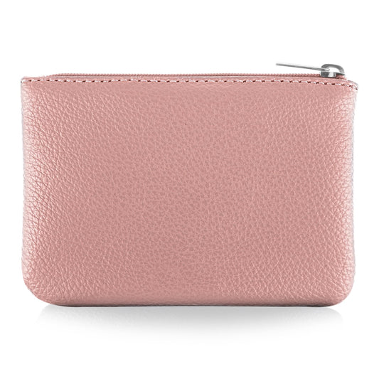 Giantree Small Wallet for Women, Cute PU Lychee Pattern Coin Pocket Portable Change Wallet Mini Coin Purse for Girl Women Ladies ID Key Headset Lipstick(Pink)
