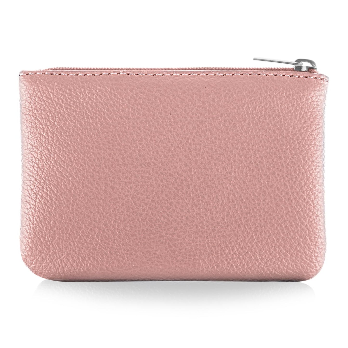 Giantree Small Wallet for Women, Cute PU Lychee Pattern Coin Pocket Portable Change Wallet Mini Coin Purse for Girl Women Ladies ID Key Headset Lipstick(Pink)