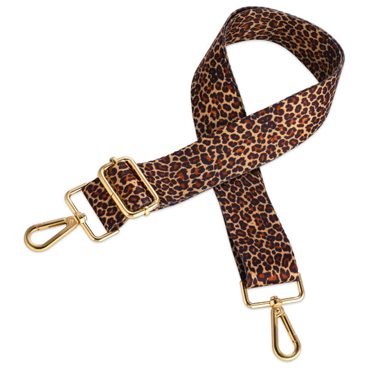 Giantree Wide Shoulder Strap Adjustable for Purse, Leopard Handbag Strap Replacement Crossbody Belt for Shoulder Bags Purse Extender Accessories