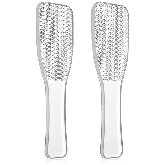 Molain 2Pcs Nano Glass Foot File, Foot Scrubber Callus Remover Foot Care Pedicure Tool Professional Feet Hard Skin Remover Glass Feet Files for Soft Smooth Heels Dead Skin Removal Portable