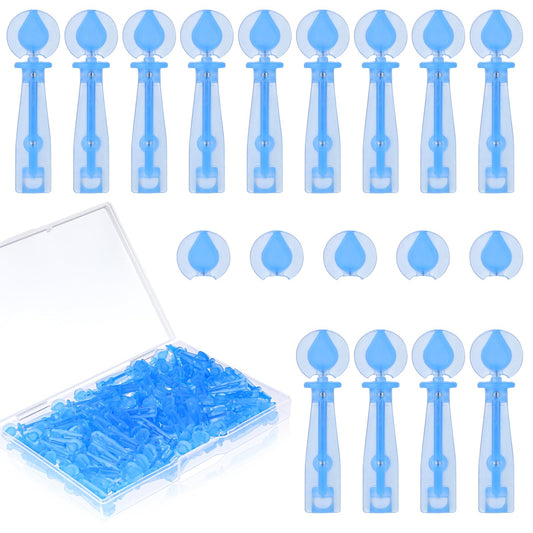 AOZUO 100PCS Disposable Blackhead Blemish Remover, Sterile Pimple Needles Pimple Popper Needles Tool for Acne, Whitehead, Closed Mouth Comedone Removal Clear Skin Suitable for Beauty Salon and Home