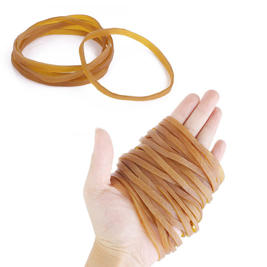 Molain 100 Pieces Large Rubber Bands, Big Rubber Bands Elastic Bands for Office Supply, Trash Can, File Folders, Cat Litter Box