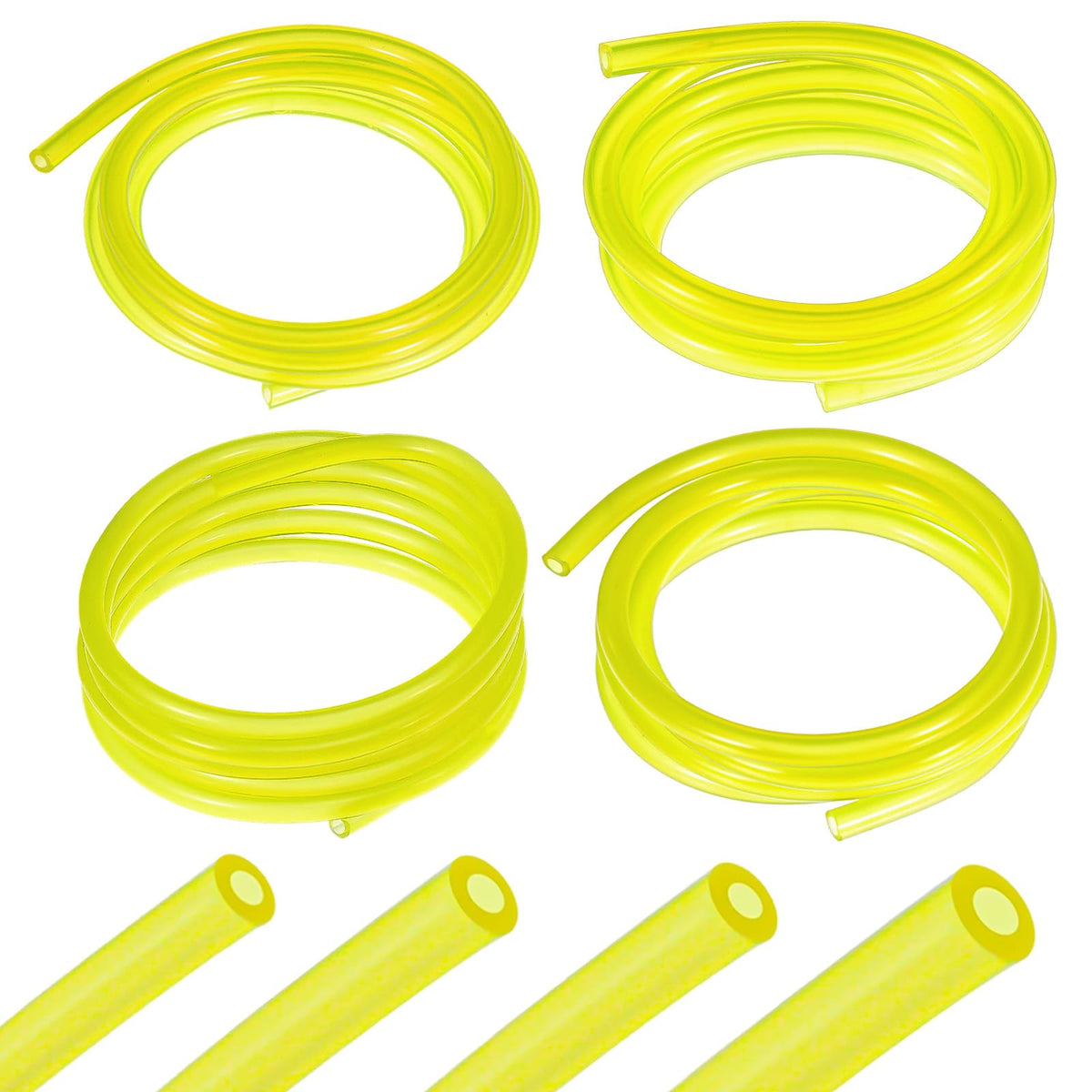 HJZHII Pack of 4 Petrol Hose, 1 m Fuel Hose, PVC Machine Accessories