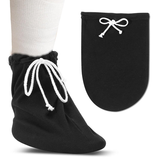 Molain Cast Sock Cover for Foot, Adjustable Drawstring Cast Cover for Foot, Warm and Protective Cast Sock for Men and Women, Below the Knee Cast Cover, Washable and Reusable Cast Sock Cover for Foot