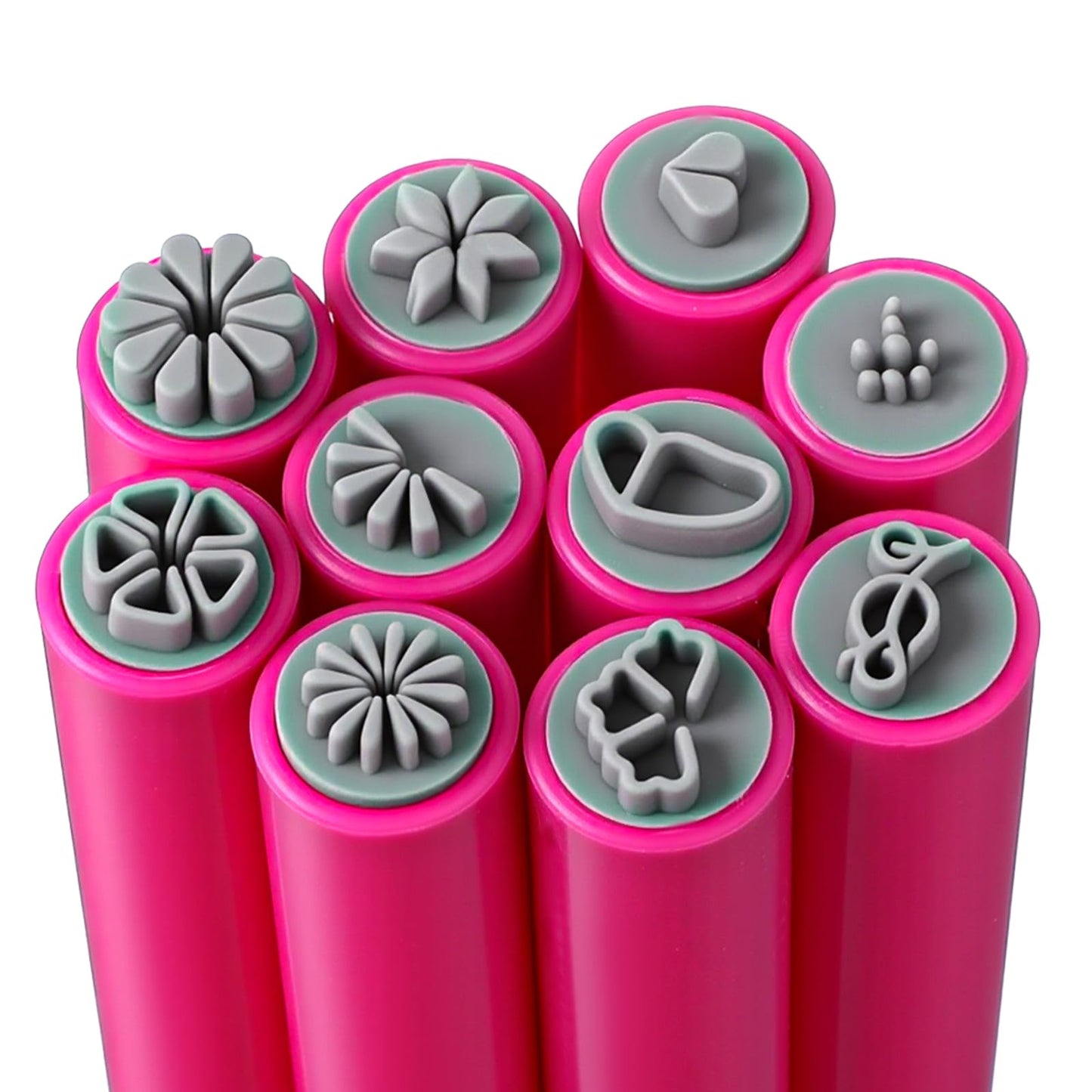 MBAIYO Nail Art Stamp Pens Set, 10 Pieces Nail Stamp DIY Nail Art Stamp Pen Nail Graffiti Nail Art Flower Design Nail Stamp Art Stamp Pen Set Dotting Design Tools for Women Girls