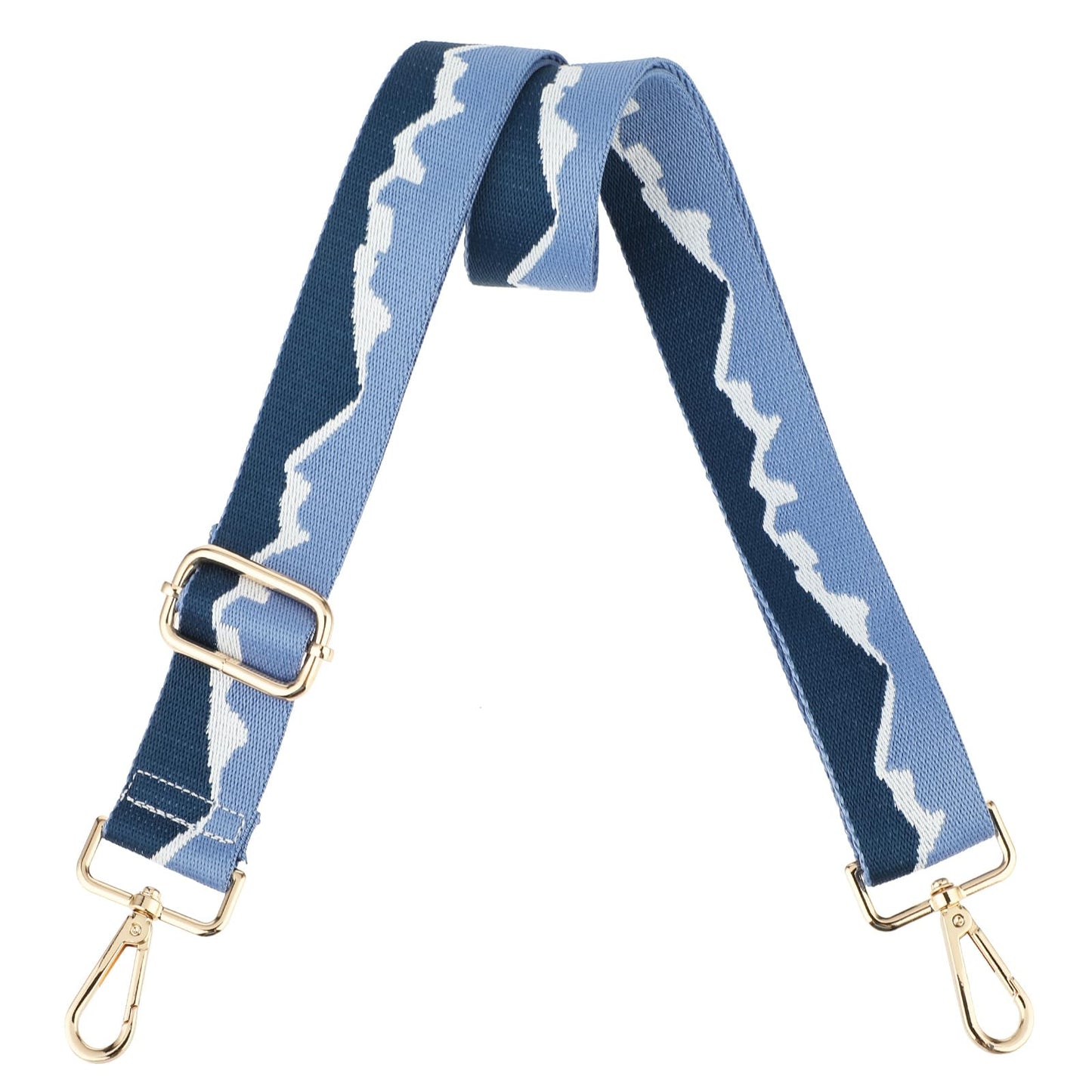 Amabro Purse Strap, 2'' Wide Crossbody Bag Extender Strap Adjustable Handbag Straps Mixed Colors Shoulder Replacement Straps for Women Men Guitar Straps, Messenger Bag Straps