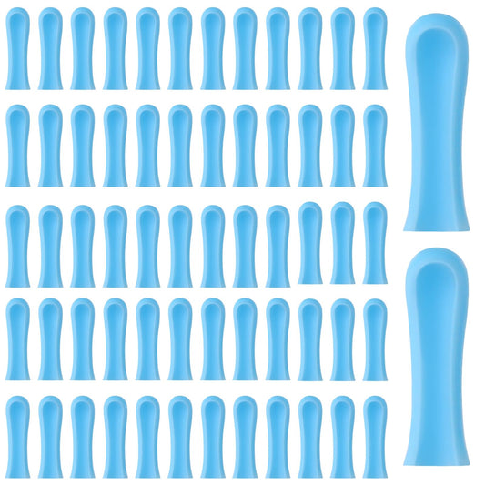 cobee 60 Pcs Ear Wax Removal Replacement Tips for Ear Camera, Ear Spoon Tips Silicone Ear Spoon Replacement Tips Ear Cleaner Replacement for Adults Ear Wax Removal Endoscope(60)