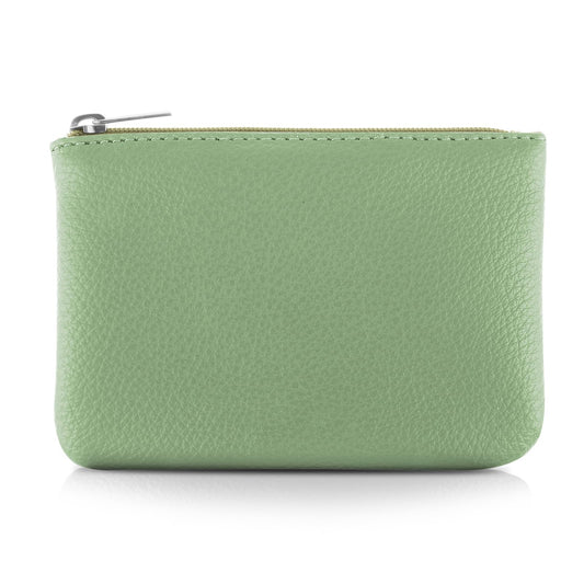 Giantree Small Wallet for Women, Cute PU Lychee Pattern Coin Pocket Portable Change Wallet Mini Coin Purse for Girl Women Ladies ID Key Headset Lipstick(Light Green)