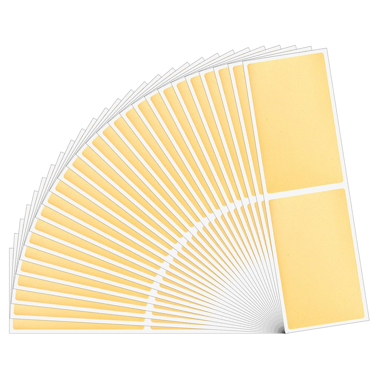 WJIAAA Scratch Stickers, Pack of 100 Scratch Cards, Self-Adhesive Scratch Label DIY for Party Games Gift Postcard Crafts