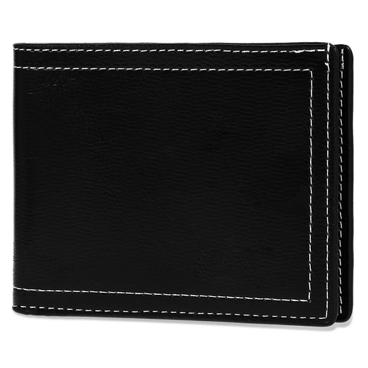 Amaxiu Men PU Leather Wallet, Mens Money Wallet with 6 Credit Cards Slots 2 Cash Pockets Coin Pocket Slim Bifold Wallet(Light Brown)