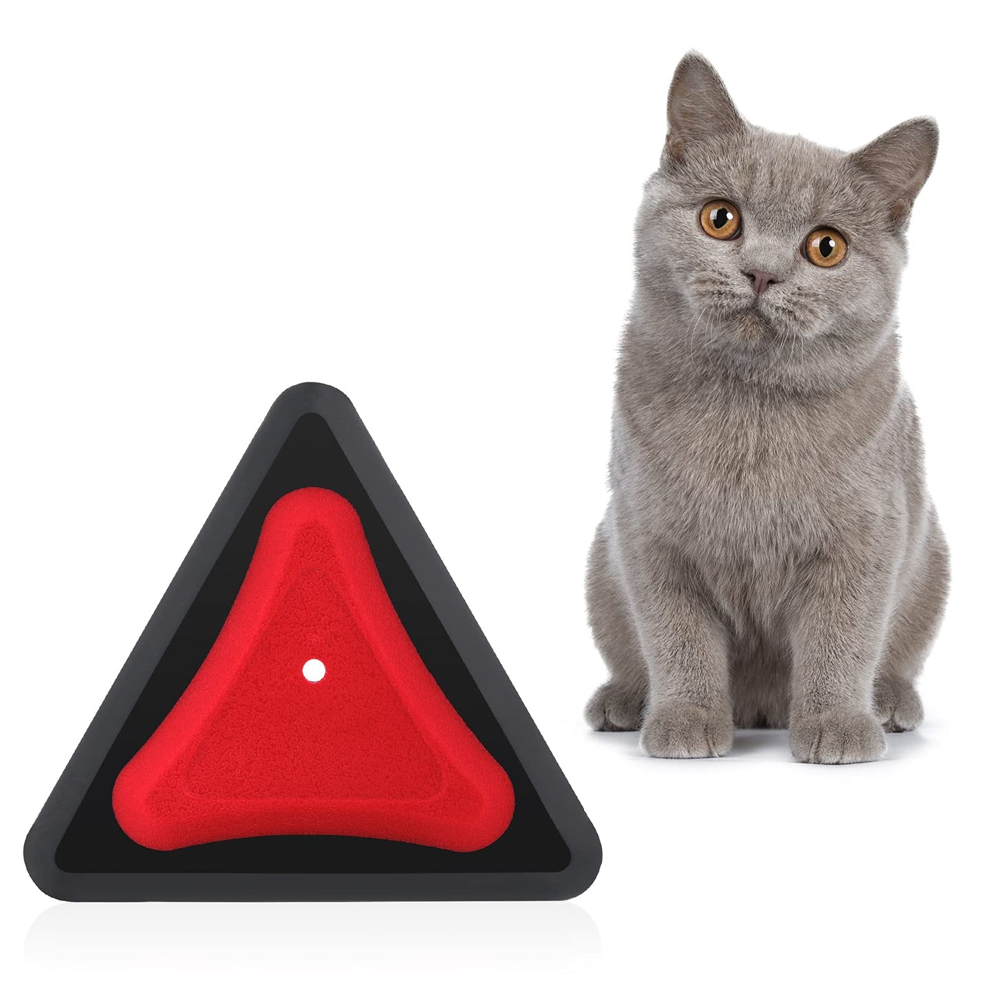 Molain Cat Dog Hair Remover Mini Pet Hair Remover Car Hair Detailer Pet Hair Remover Brush for Couch,Car Interior,Carpet,Cushion (red)