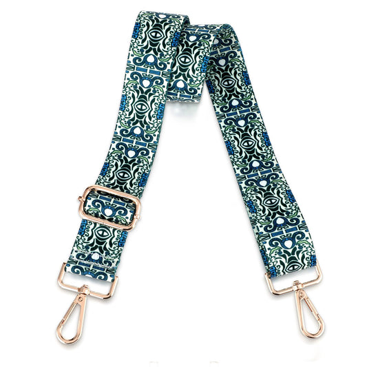 Andibro Adjustable Purse Replacement Strap, 3.8cm/1.5 in Wide Retro Shoulder Belt for Women Crossbody Bag Handbag(B)