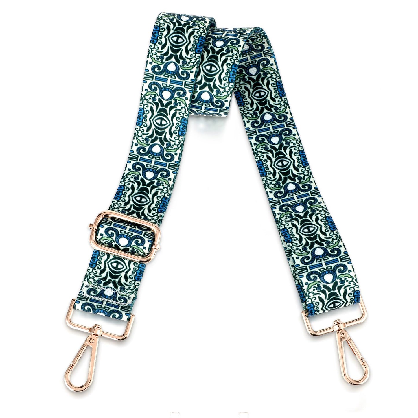 Andibro Adjustable Purse Replacement Strap, 3.8cm/1.5 in Wide Retro Shoulder Belt for Women Crossbody Bag Handbag(B)