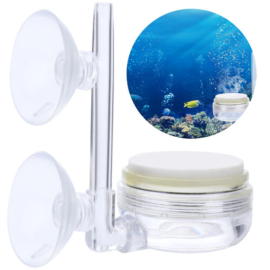 Giantree Aquarium Air Refiner Kit, Low-pressure Bubbler for Aquarium Fish Tank with Control Valve and Suckers Oxygen Diffuser Makes Super Tiny Bubbles for Fish Tank and Hydroponic