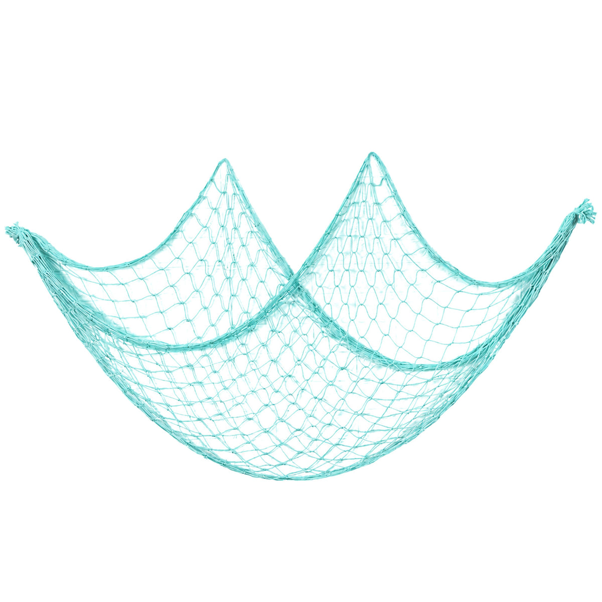 Jeffdad Fish Net Decorations for Party, 1m x 2m Nautical Themed Fishnet