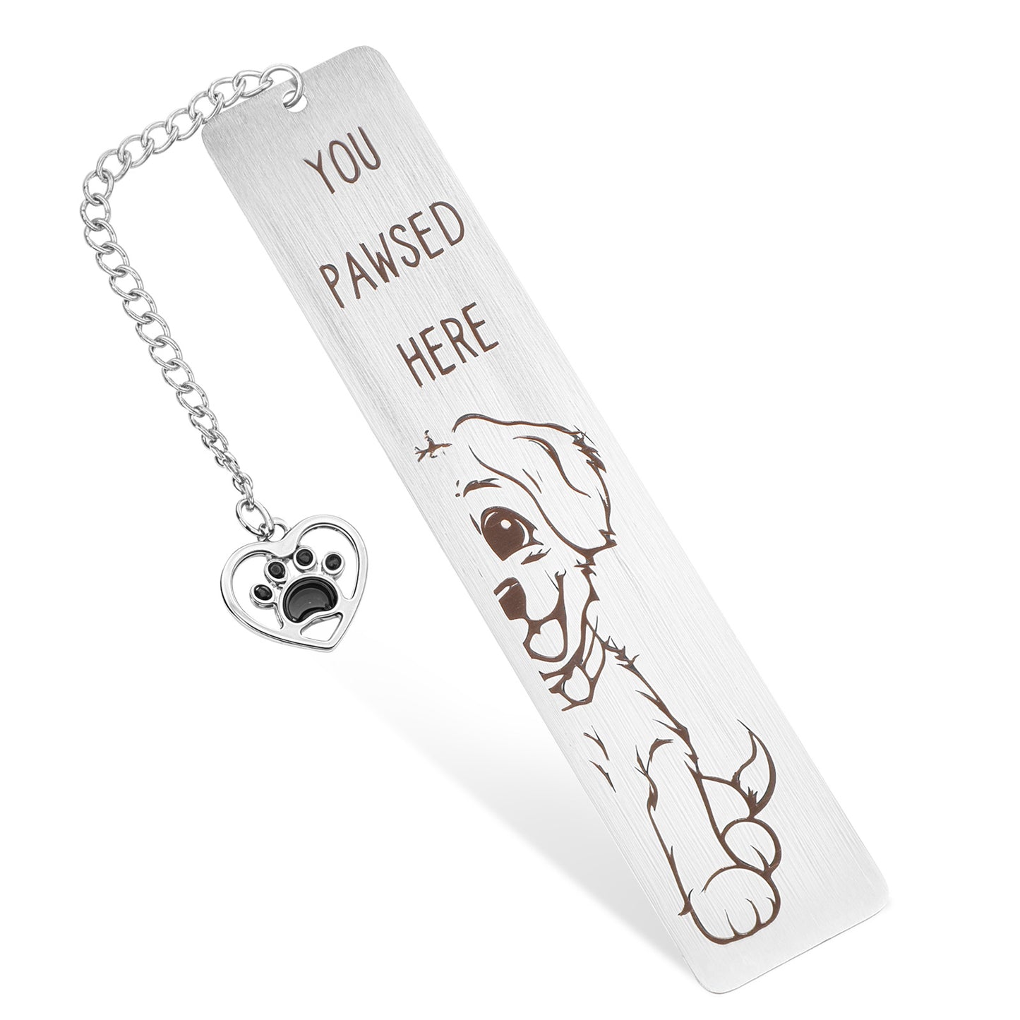 Yuanchu Dog Bookmark Book Marks for Reading Women, Bookmarks Dog Mom Book Lovers Mark Valentines Day Gifts Bookish for Her Readers Keepsakes