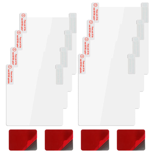 MBAIYO Electrostatic Film for Dash Cam,Windshield Sticker for Dash Cam Adhesive Clear Static Cling Films,Windshield Static Sticker for Mounting Car Camera Phone Projection Screen