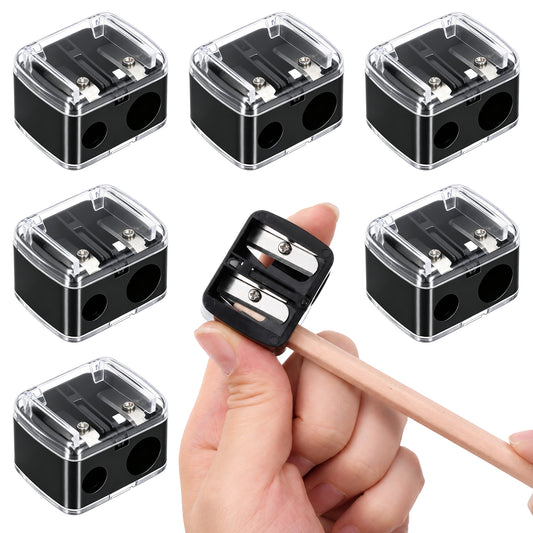 JJUNW 6Pcs Eyeliner Sharpener, Cosmetic Pencil Sharpeners, Lip Liner Sharpeners Makeup Pencils Sharpenered, Eye Pencil Sharpener for Women Eyeliner Lip Liner Pencils(Style A)