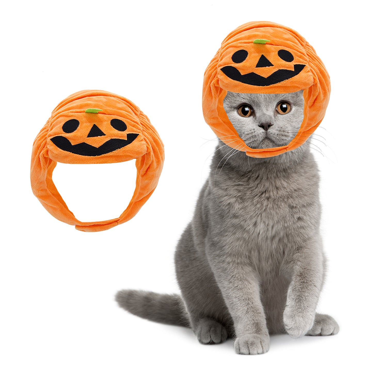 Molain Cat Halloween Costumes, Cute Cat Costumes Adjustable Hat for Party Decoration Small Cat Cap (Small)
