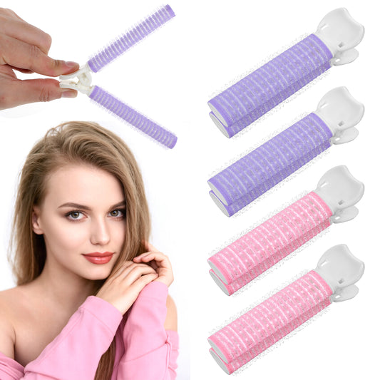 Giantree 4Pcs Hair Root Clips for Volume, Volumizing Hair Clips, Fast Hair Styling Tool and Instant Hair, Multifunctional Curly Natural Fluffy Hair Clip Suitable for All Hair Types