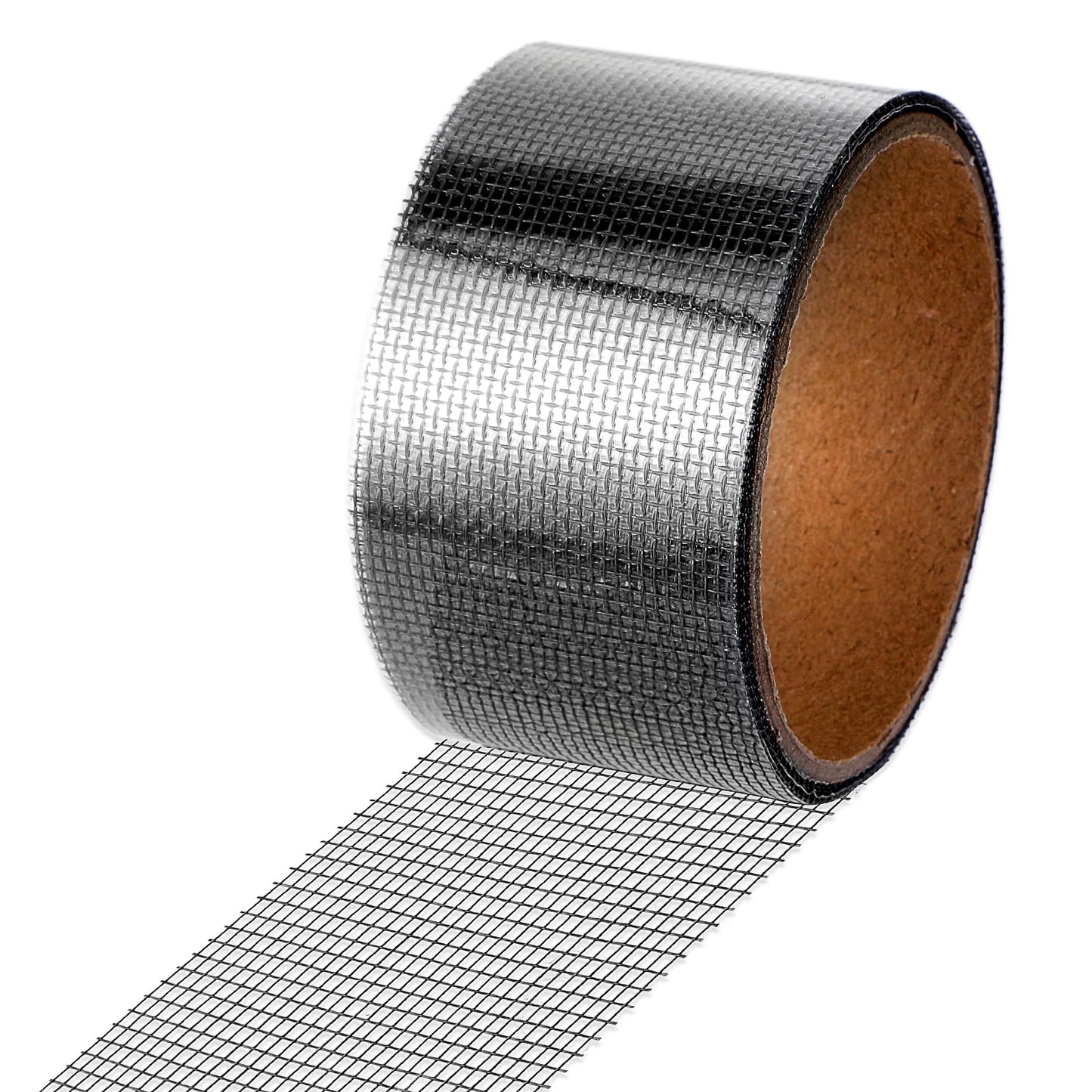 Amabro Strong Adhesive Screen Repair Tape, 2 IN x 6.5 FT Fiberglass Screen Tape Mesh Repair, Self-Adhesive, Quick Fix, Waterproof Replacement Repair Tape for Windows, Door Screen Holes Cricks(Black)