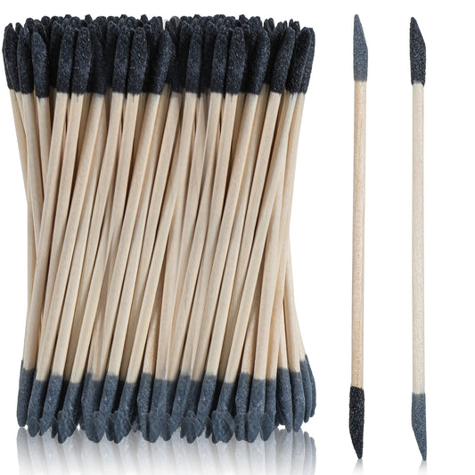 Giantree Sanding Sticks, 5.4 x 0.2 Inch Double End Matchsticks Sanding Twigs, Fine Detailing Polishing Sticks Tools for Plastic Models Tight Spaces Wood Hobby(50)