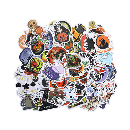 Molain Horror Theme Stickers, 100 Pieces Waterproof Holiday Party Stickers