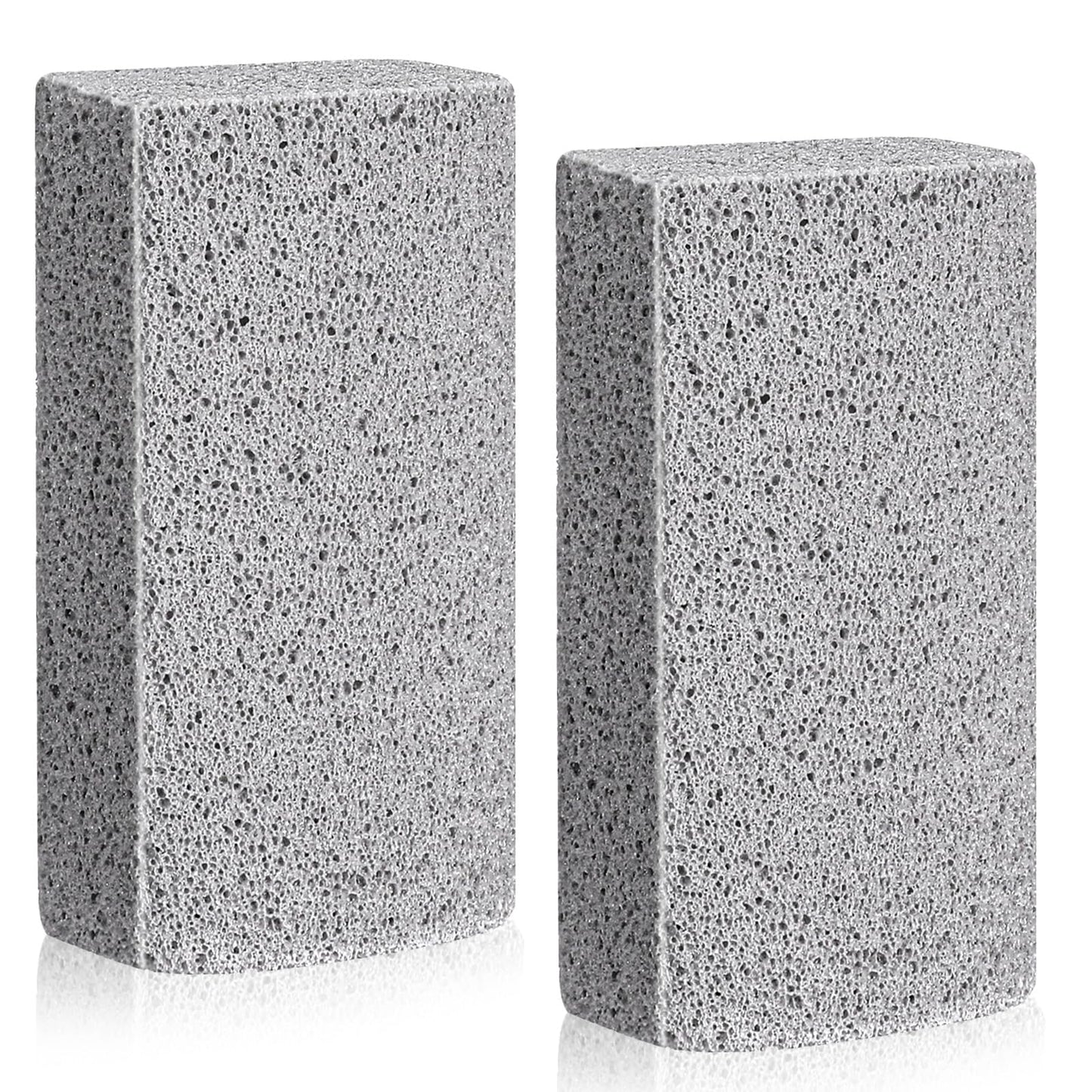 WJIAAA Pumice Stone Dog Trimming, Pumice Stone Foot Care Pumice Stone Hair Removal Pet Hair Callus Remover Tool for Dogs Car Couch Furniture Bed Linen Easy to Clean Pack of 2