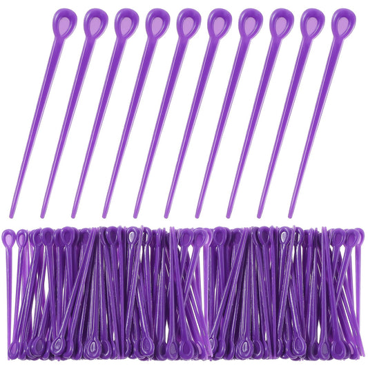 Molain Brush Roller Pick, Plastic Hair Roller Brush Hair Rollers Plastic Roller Picks Hair Roller Locking Tools Hair Curlers Roller Pins for Hair Curling Styling Accessories(90 Pcs)