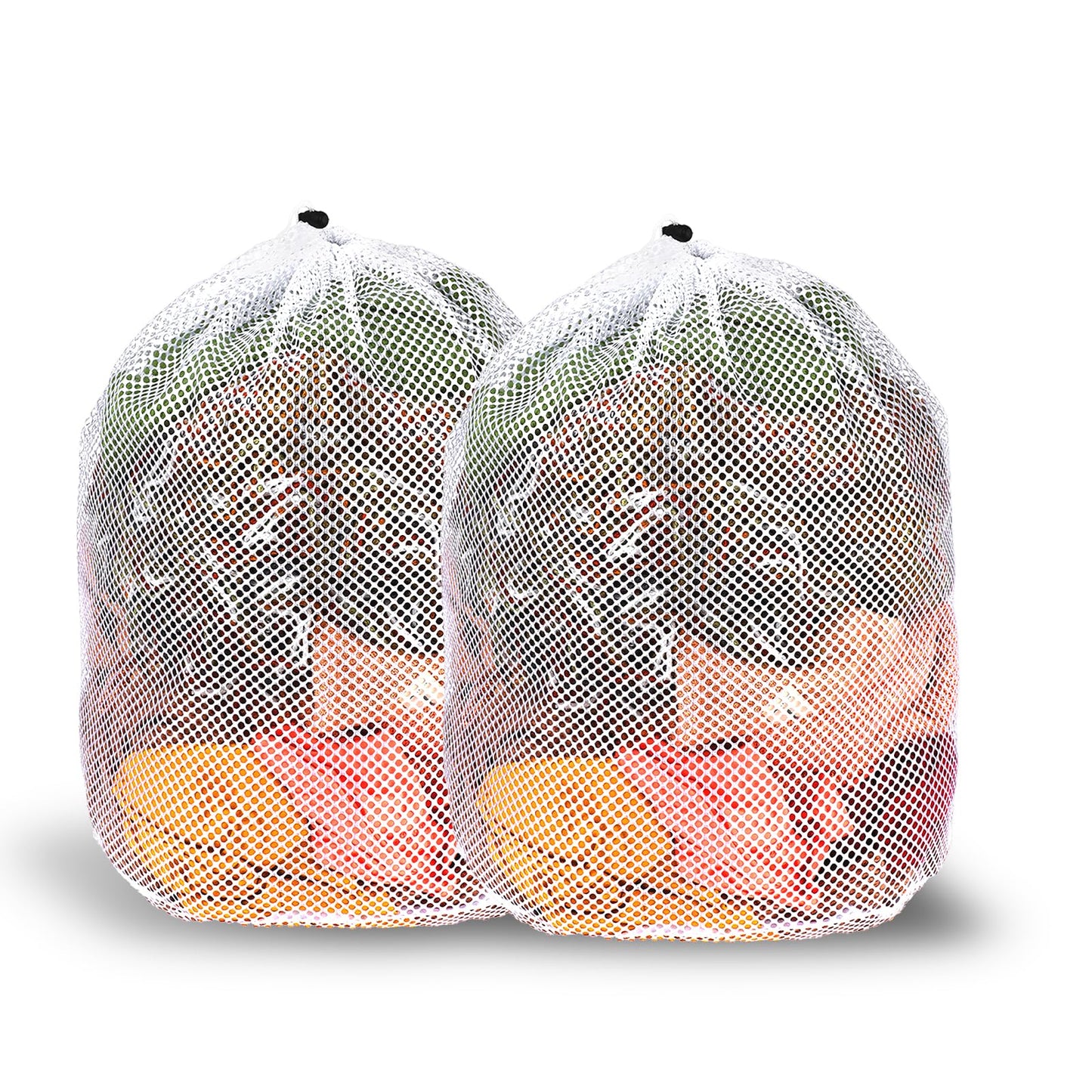 simarro 2Pcs Large Laundry Mesh Bags, Reusable Laundry Bag with Drawstring Travel Laundry Bag Heavy Duty Dirty Clothes Washing Machine Bag for Cloths Blouse Underwear(31.5x23.6inch)