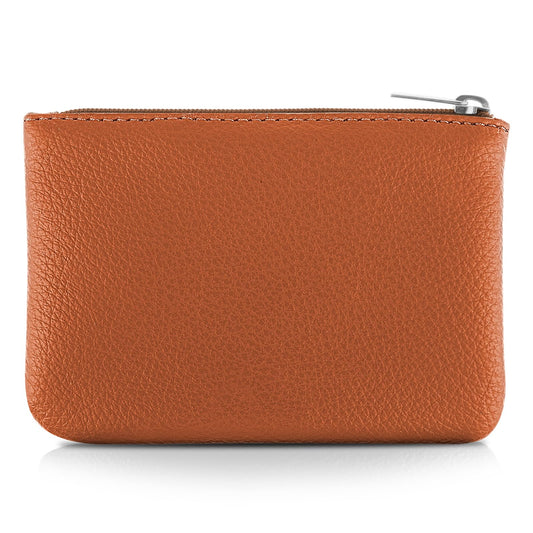 Giantree Small Wallet for Women, Cute PU Lychee Pattern Coin Pocket Portable Change Wallet Mini Coin Purse for Girl Women Ladies ID Key Headset Lipstick(Light Brown)