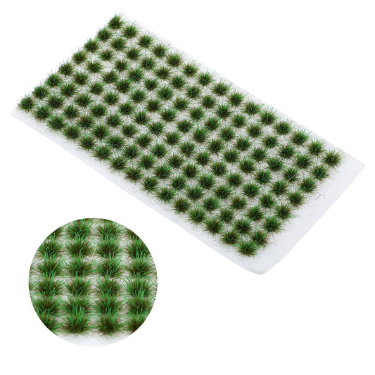 AOZUO 120 Pcs Model Building Grass, Miniature Decoration, Static Grass, Small Grass Landscape, Tufts, Static Grass Model, Model Grass, Mini Terrain, Static for Artificial Railway, DIY Landscape()